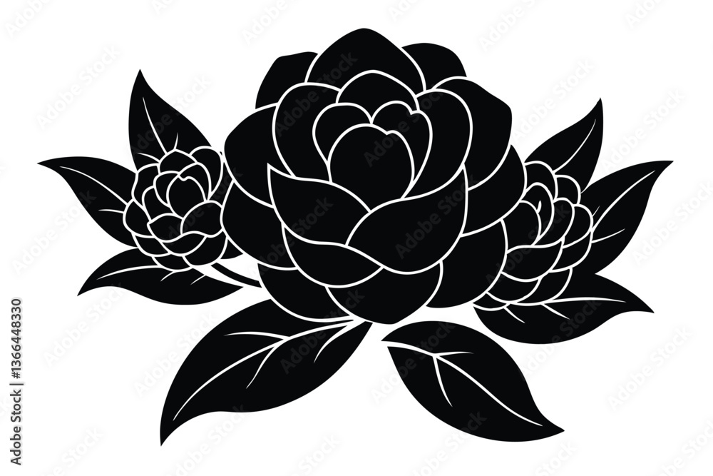 peonies vector icon.eps peonies vector icon.eps