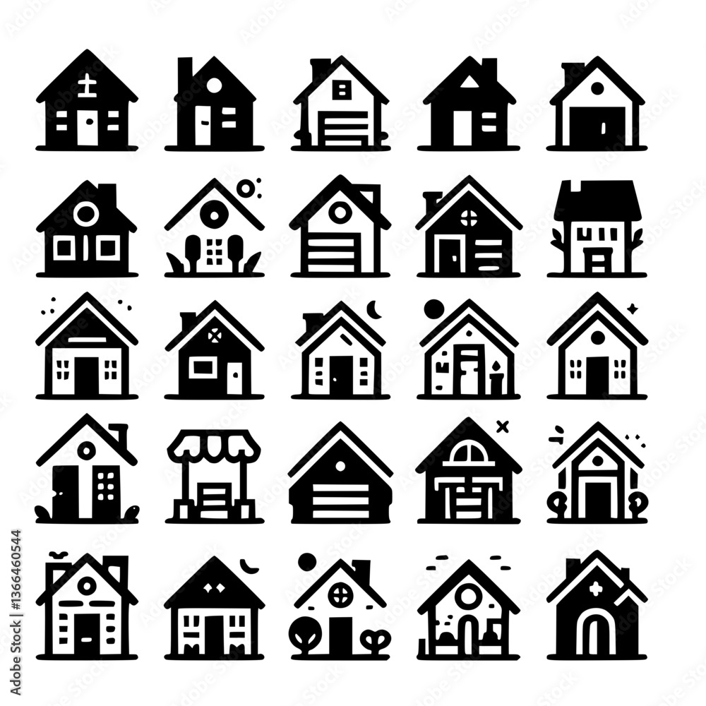 house icons Icon Set house icons Icon Set