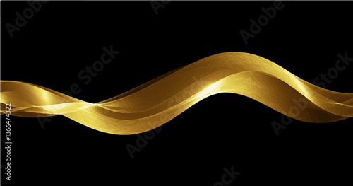  Save to Library Download Preview Preview Crop Find Similar File #:  595661135Generative AI abstract image of creative glittering gold wave curvy line design elements with minimal texture reflecting o