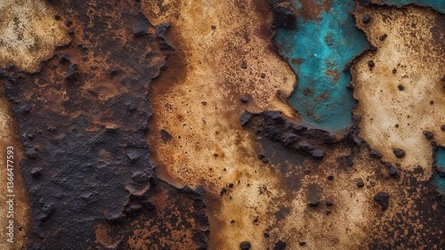Rusty old grunge rough shabby texture peeling flaked rust aged backgrounds retro vintage antique effect dirty damaged worn concrete plaster weathered messy scuffs scabrous spotted blots pattern wall
