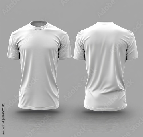 Blank white t-shirt mockup (25)