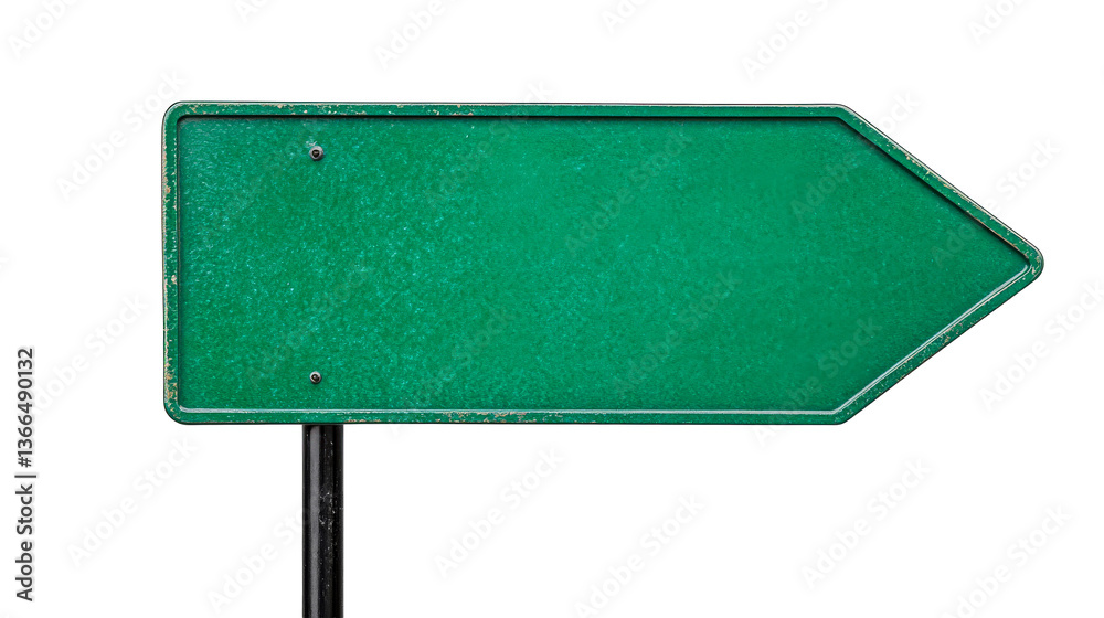 Green arrow pointer sign for directions, navigation, cut out transparent Green arrow pointer sign for directions, navigation, cut out transparent