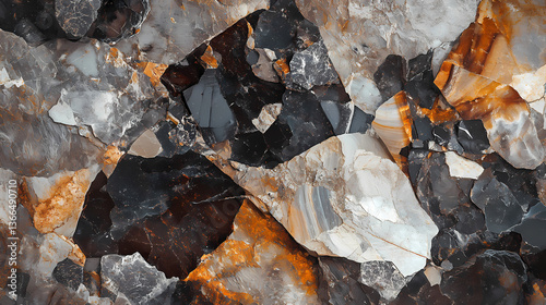 brown white rock shale texture