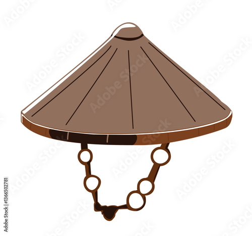 Filipino Salakot Vector hat