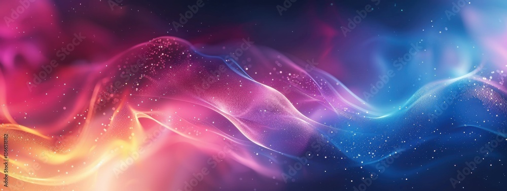 Obraz premium Abstract Swirling Lights