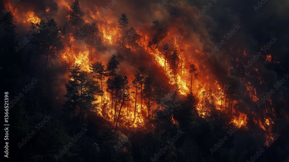 山火事 山火事