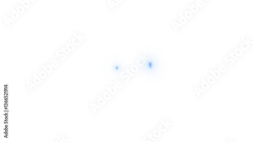 5 to 0, Five to zero countdown blue glow neon animation running animated numbers 5-0, 5 to 0 second modern digital countdown timer neon light style on white background.	