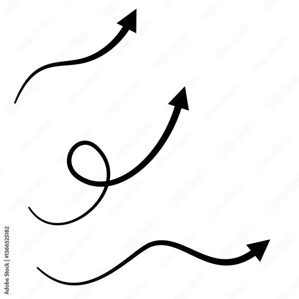 Set of vector arrow Set of vector arrow