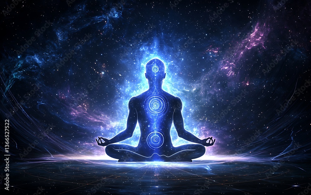 Cosmic Meditation Pose (2) Cosmic Meditation Pose (2)