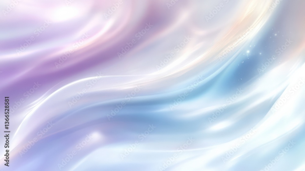 Obraz premium Abstract Pastel Flowing Colors