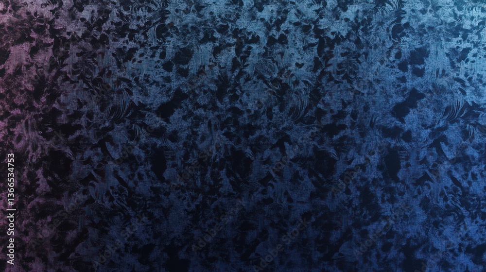 Indigo Damask