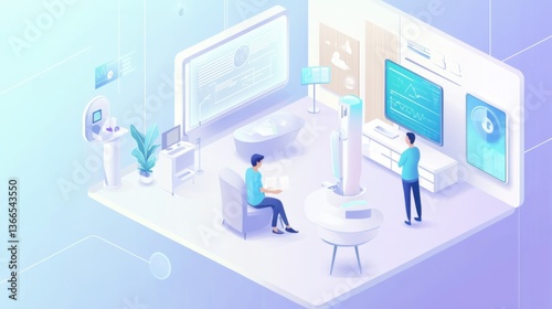 Wallpaper Mural An AI powered system enhancing mental health care by analyzing patient behavior, AI-assisted treatment recommendations, and real-time therapy progress monitoring for better care outcomes Torontodigital.ca