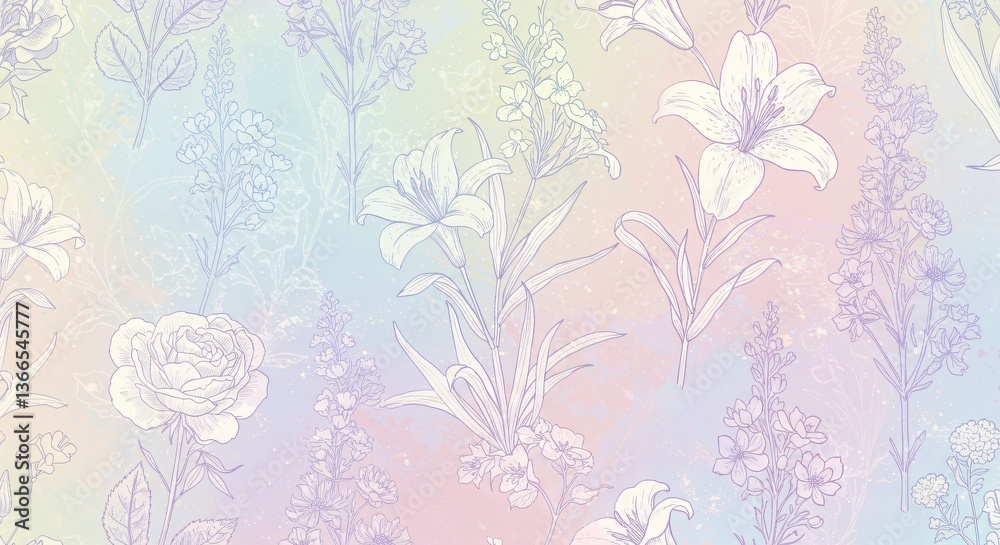 Botanical Floral Pattern Illustrations
Botanical Floral Pattern Illustrations