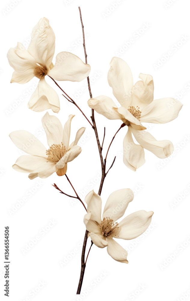 Obraz premium PNG Magnolia flowers magnolia white.
