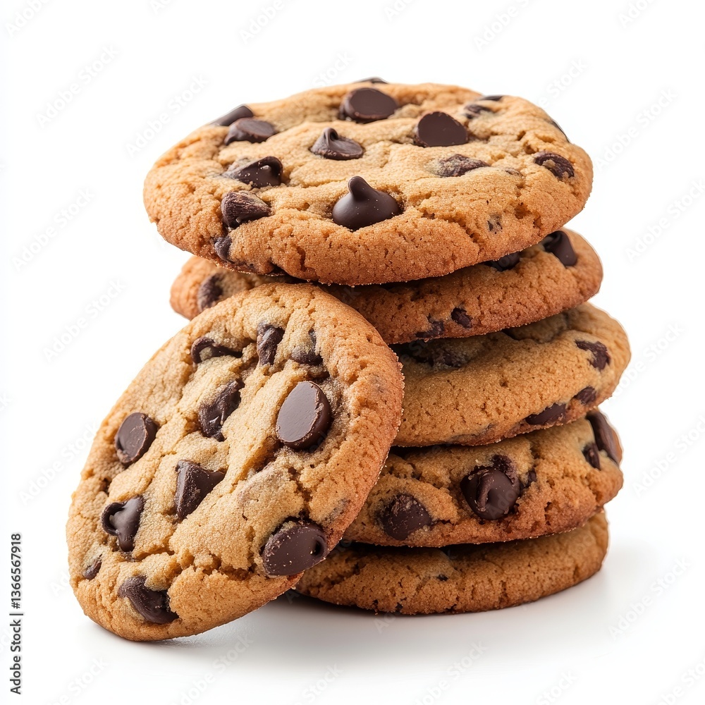 Stack of Chocolate Chip Cookies (3) Stack of Chocolate Chip Cookies (3)