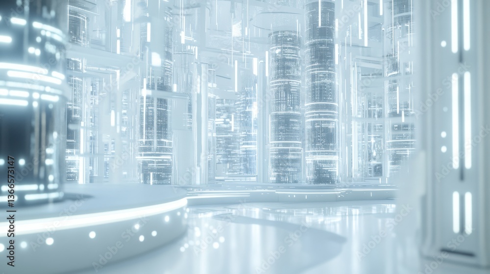 Obraz premium An AI powered system improving content moderation by analyzing user generated content, AI-assisted inappropriate content detection, and real-time content flagging for safer online environments