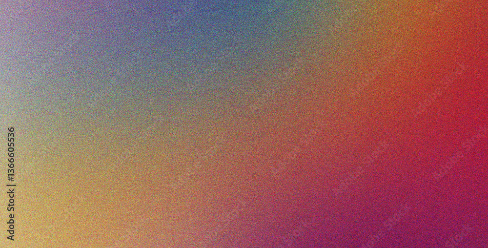 Fototapeta premium Purple Burgundy Mustard gradient background featuring grainy and with noise effect blur, soft, minimal style