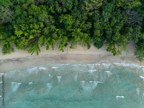 Tropical sandy beaches in South East Asia, Palawan.