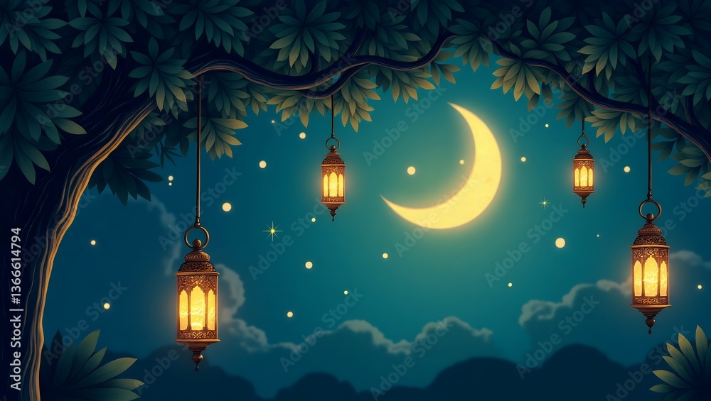 Fototapeta premium ramadan grapgic resource