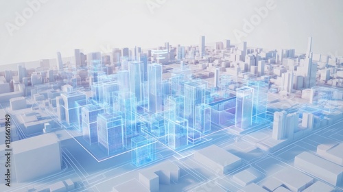 An AI powered system optimizing city planning by analyzing urban data, AI-assisted infrastructure development, and real-time population flow monitoring for smarter and sustainable city growth