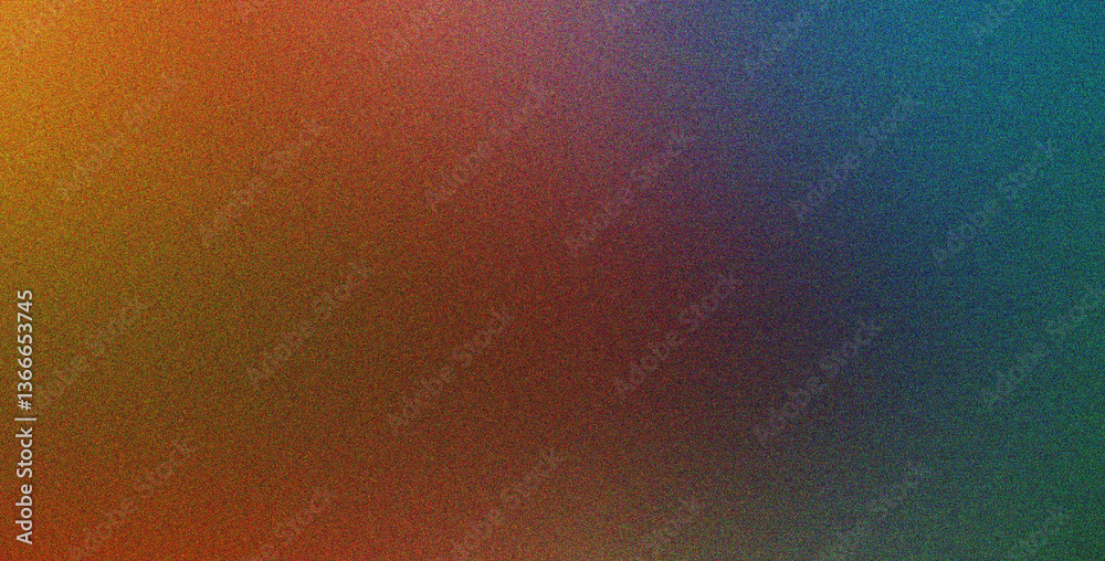 Fototapeta premium Minimalist background in Teal Coral Gold with soft and abstract texture, effect, artistic style