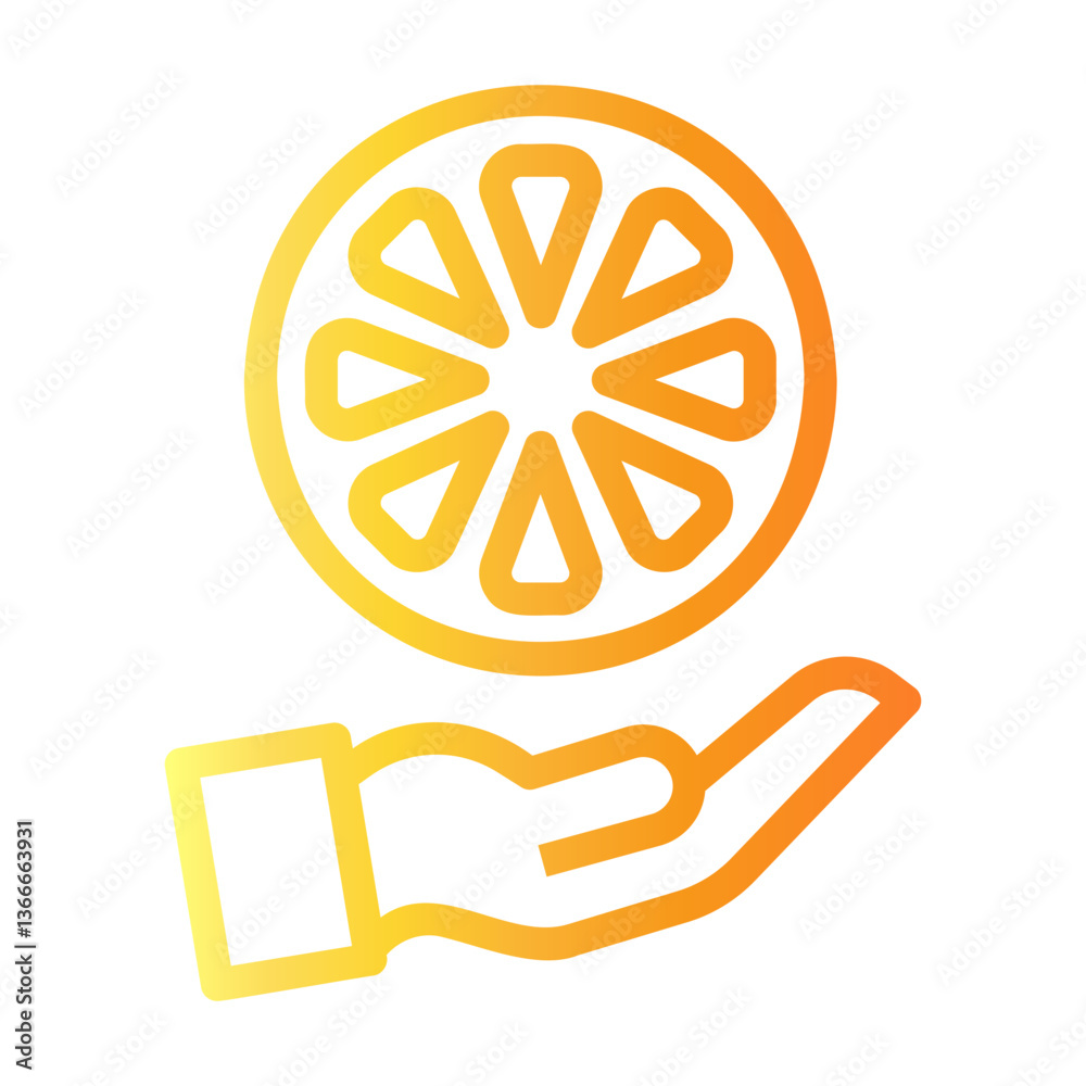 Εκτύπωση καμβά dharma Line Gradient Icon