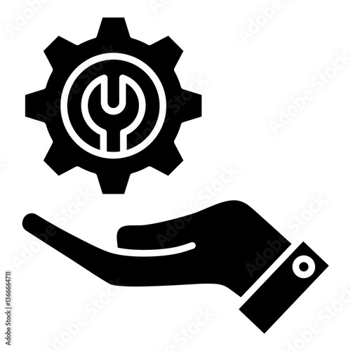 Technical Support icon glyph