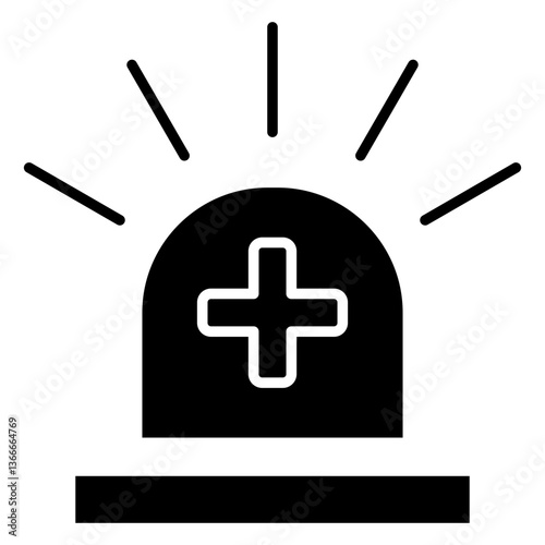 Emergency Response icon glyph