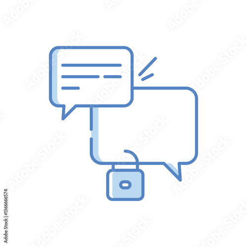 Censorship  Vector icon