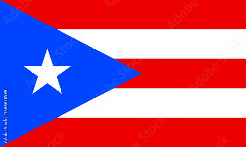 Free Download Flag of Puerto Rico displayed prominently against a vibrant background during a cultural celebration - GFXLoad