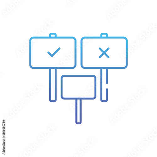 Protest Vector icon