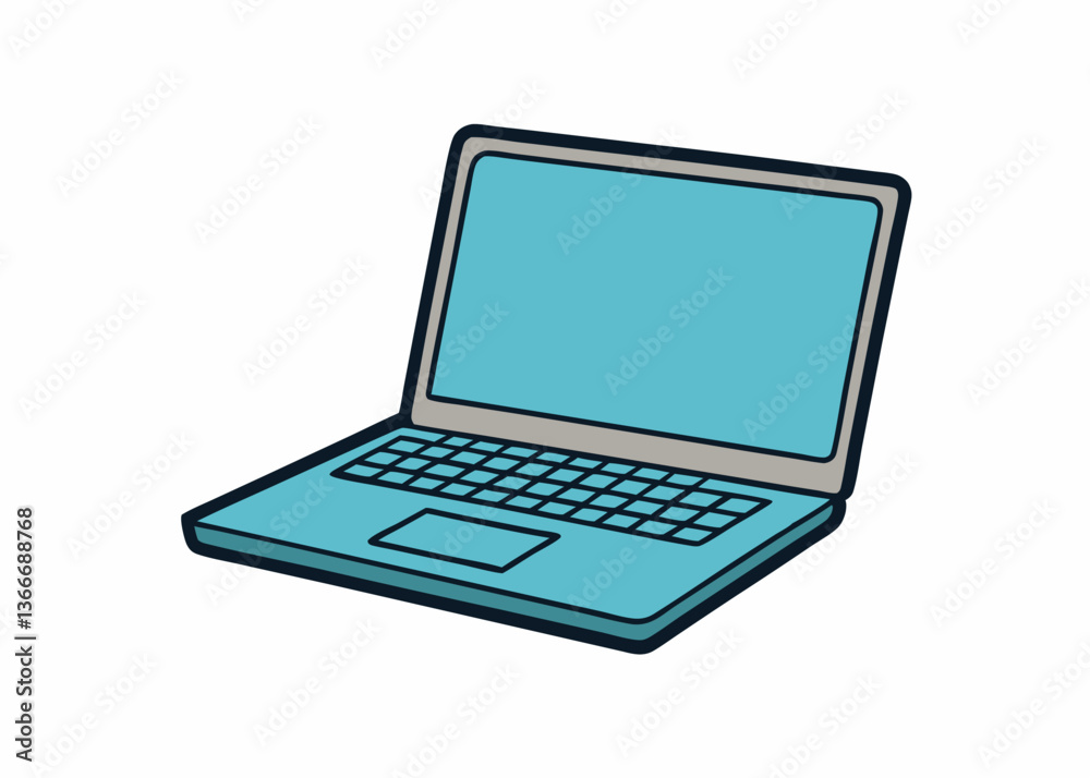 Modern Laptop Vector Illustration - Clipart, Line Art & Cartoon Graphics, High-quality modern laptop vector illustration, perfect for clipart, line art, and digital designs. Modern Laptop Vector Illustration - Clipart, Line Art & Cartoon Graphics, High-quality modern laptop vector illustration, perfect for clipart, line art, and digital designs.