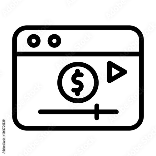 donate Line Icon