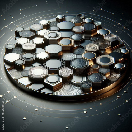 abstract background with circles