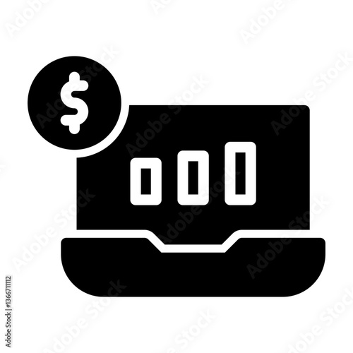 paid content Solid icon