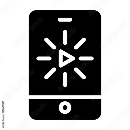 streaming Solid icon