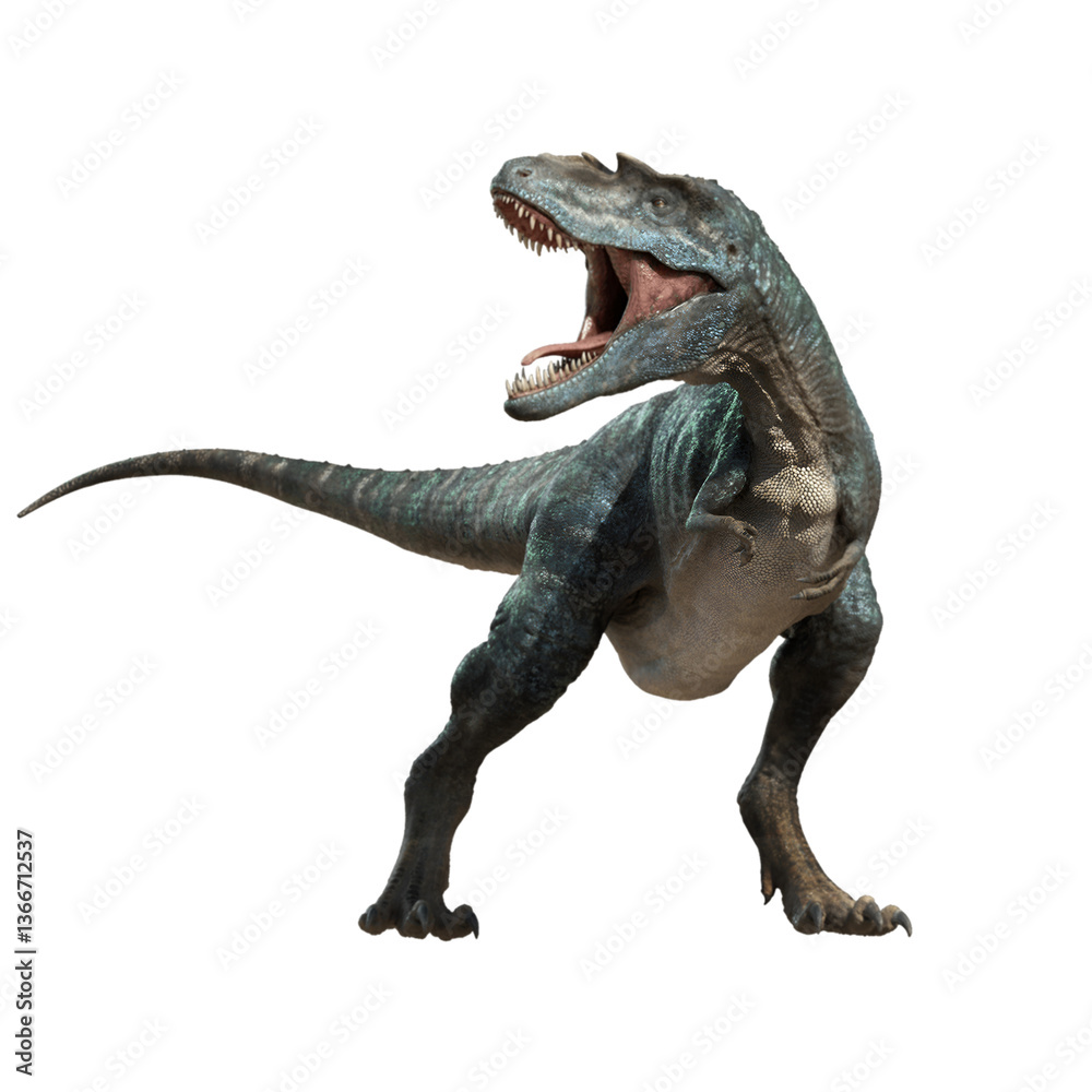 Naklejka premium tyrannosaurus rex dinosaur