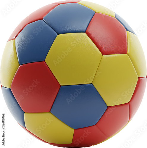 soccer ball isolated on white
