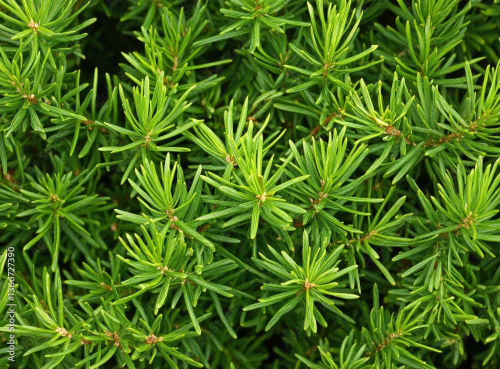 Close Up of Green Fir Tree Branches in Natural Outdoor Setting Close Up of Green Fir Tree Branches in Natural Outdoor Setting
