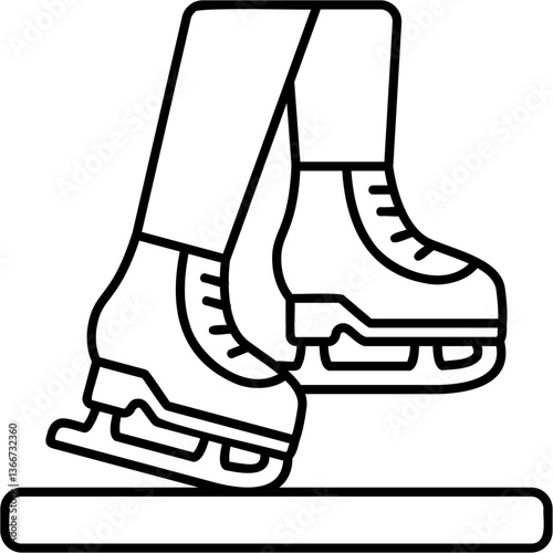 Ice Skating Icon