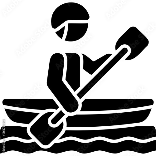 Kayaking Icon