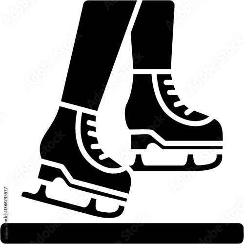 Ice Skating Icon