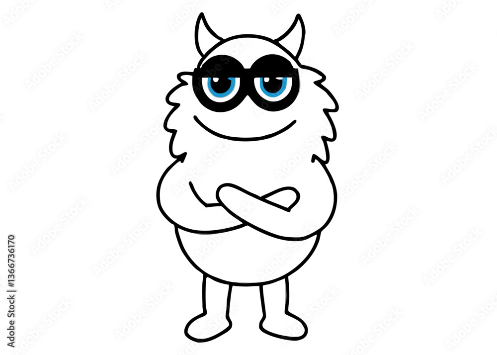 Funny Furry Blue Monster Cartoon Vector Illustration with White Background – Cute and Playful Design, Funny furry blue monster vector illustration, perfect for cartoons, clipart, and playful designs Funny Furry Blue Monster Cartoon Vector Illustration with White Background – Cute and Playful Design, Funny furry blue monster vector illustration, perfect for cartoons, clipart, and playful designs