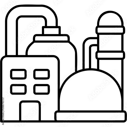 Chemical Production Icon