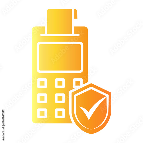 pos terminal Gradient icon