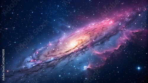 space galaxy in space