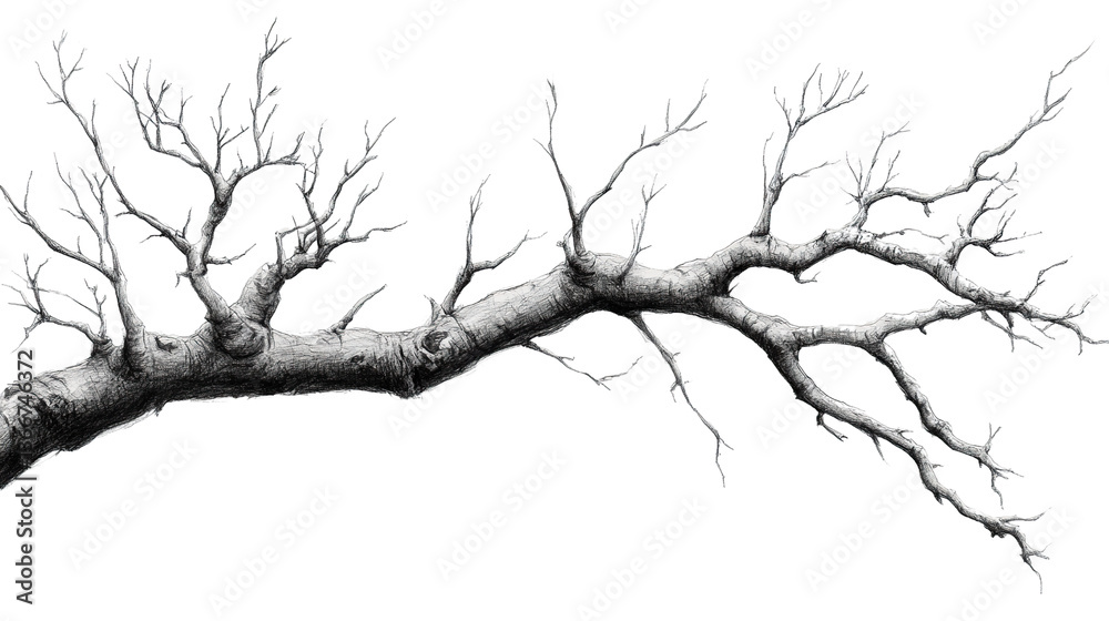 Silhouette of dead tree branches against a winter sky with snow, ice, and a cold, abstract feel, capturing the essence of nature in the forest during the season of change Silhouette of dead tree branches against a winter sky with snow, ice, and a cold, abstract feel, capturing the essence of nature in the forest during the season of change