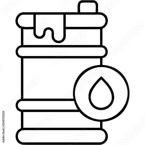 Oil Barrel Icon