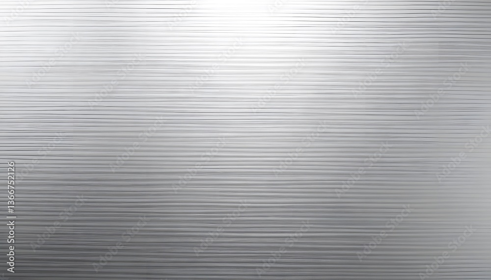 Fototapeta premium Brushed steel texture industrial setting background image metallic environment close-up view visual design concept