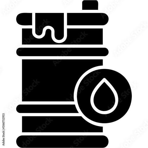 Oil Barrel Icon
